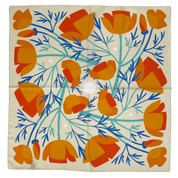 California Poppies | Silk Scarf