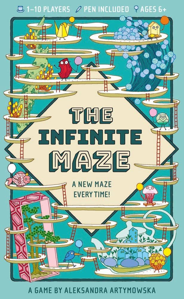 The Infinite Maze: Game of 20 Maze Cards