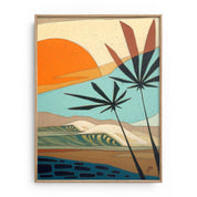 Palm Life Fine Art Print 9x12 by Abel Arts