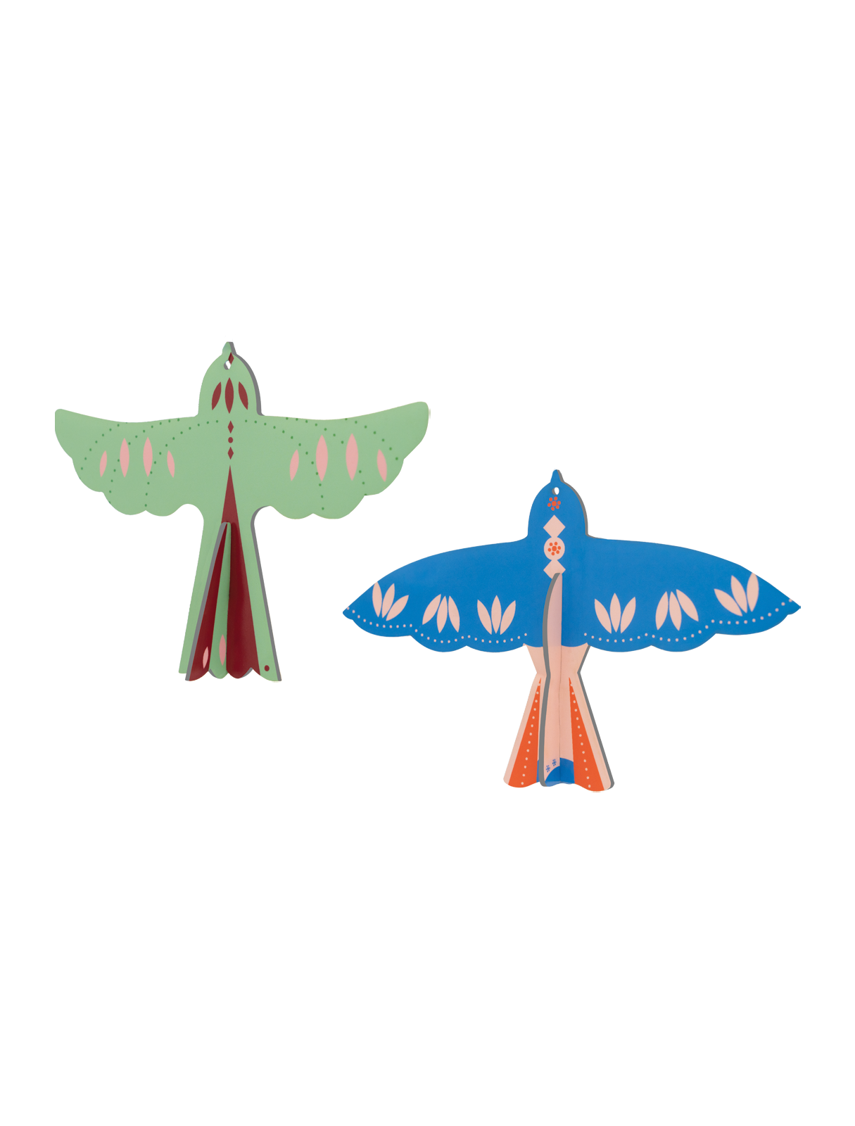 Nordic Birds | DIY 3D Ornament Craft Kit