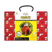 OOLY x Peanuts: Color-in' Wooden Birdhouse Kit