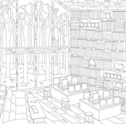 A World of Cozy Bookstores | Coloring Book