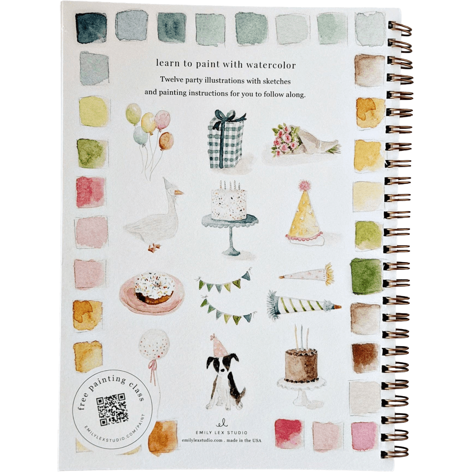 Celebrate | Watercolor Workbook
