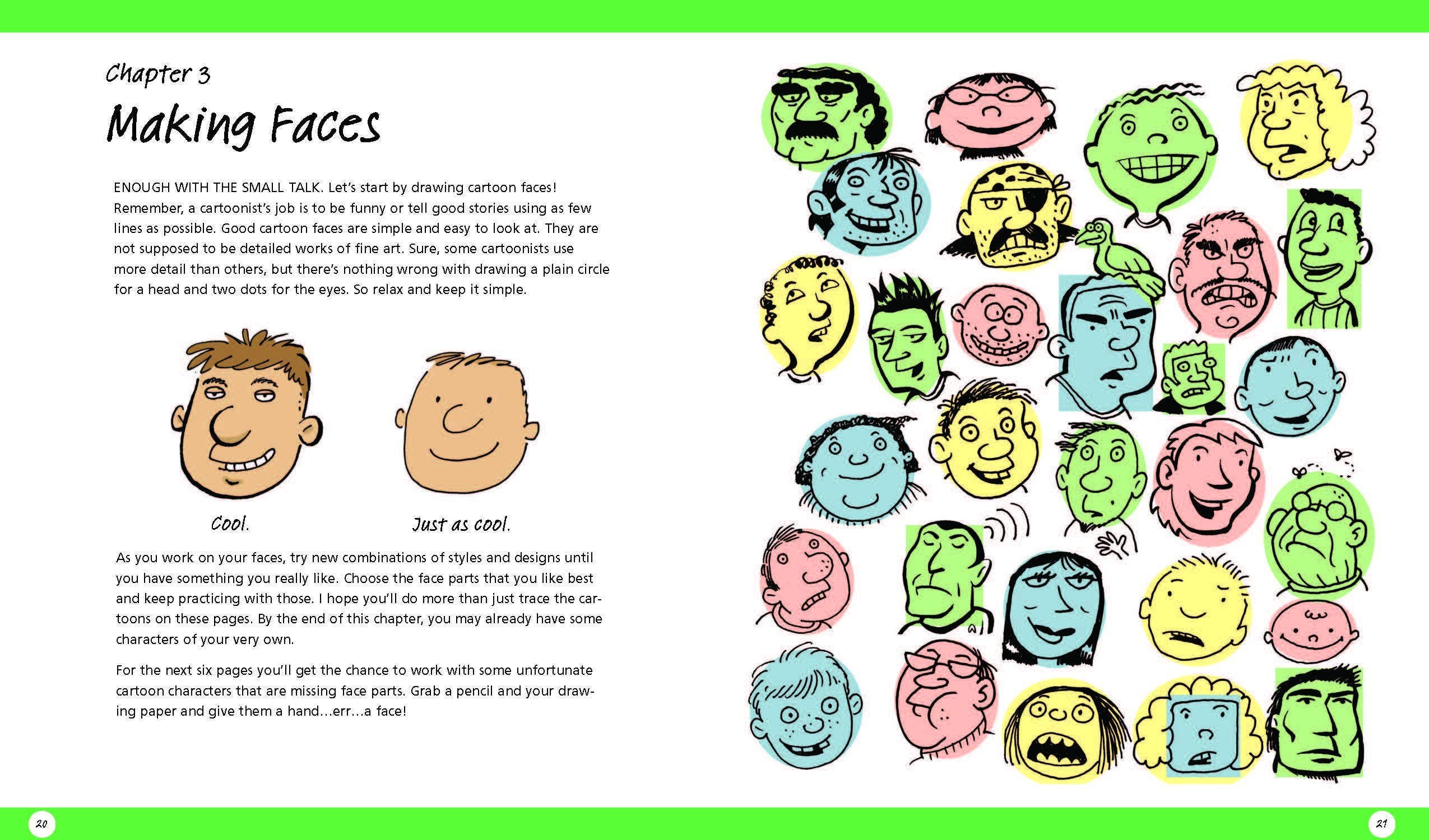 Art for Kids: Cartooning by Art Roche