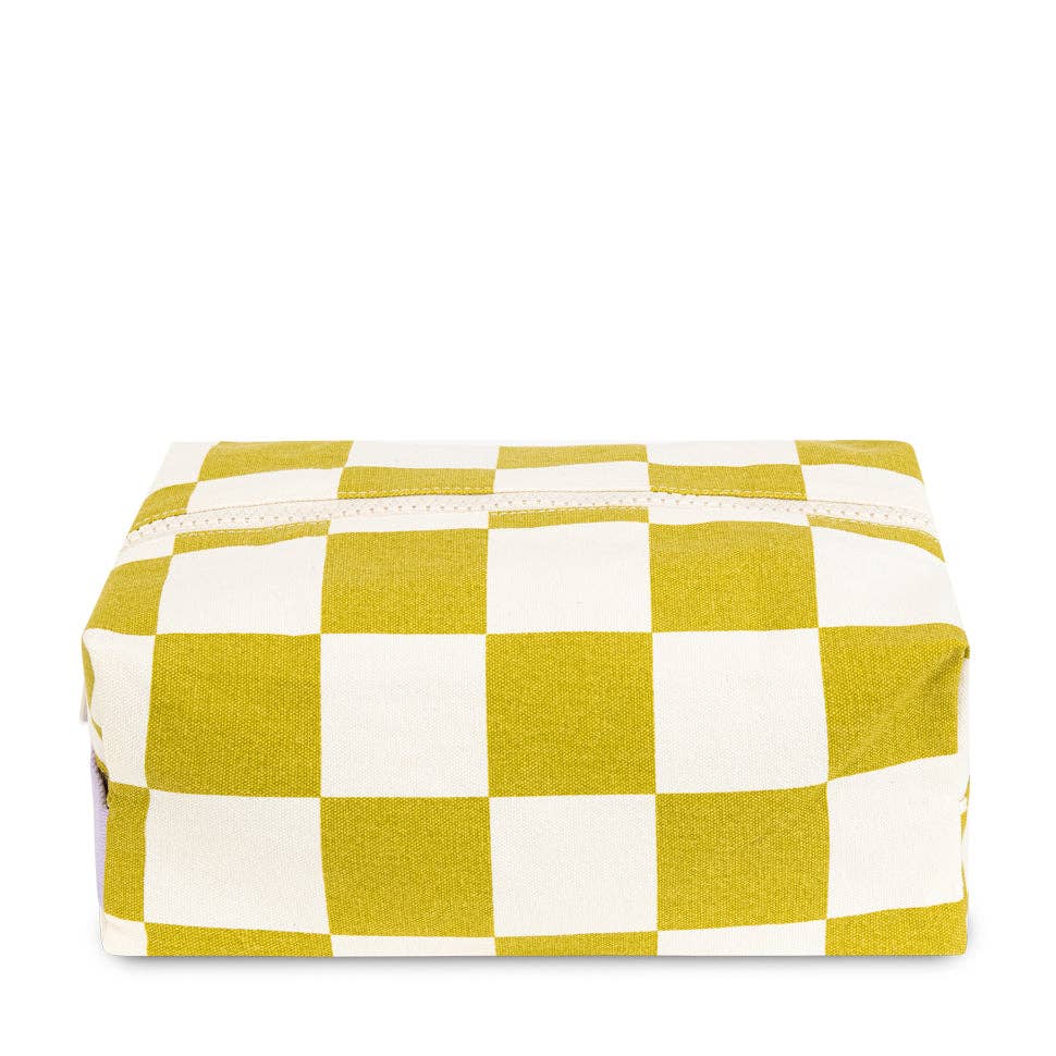 Traveller Bag - Checks Pear