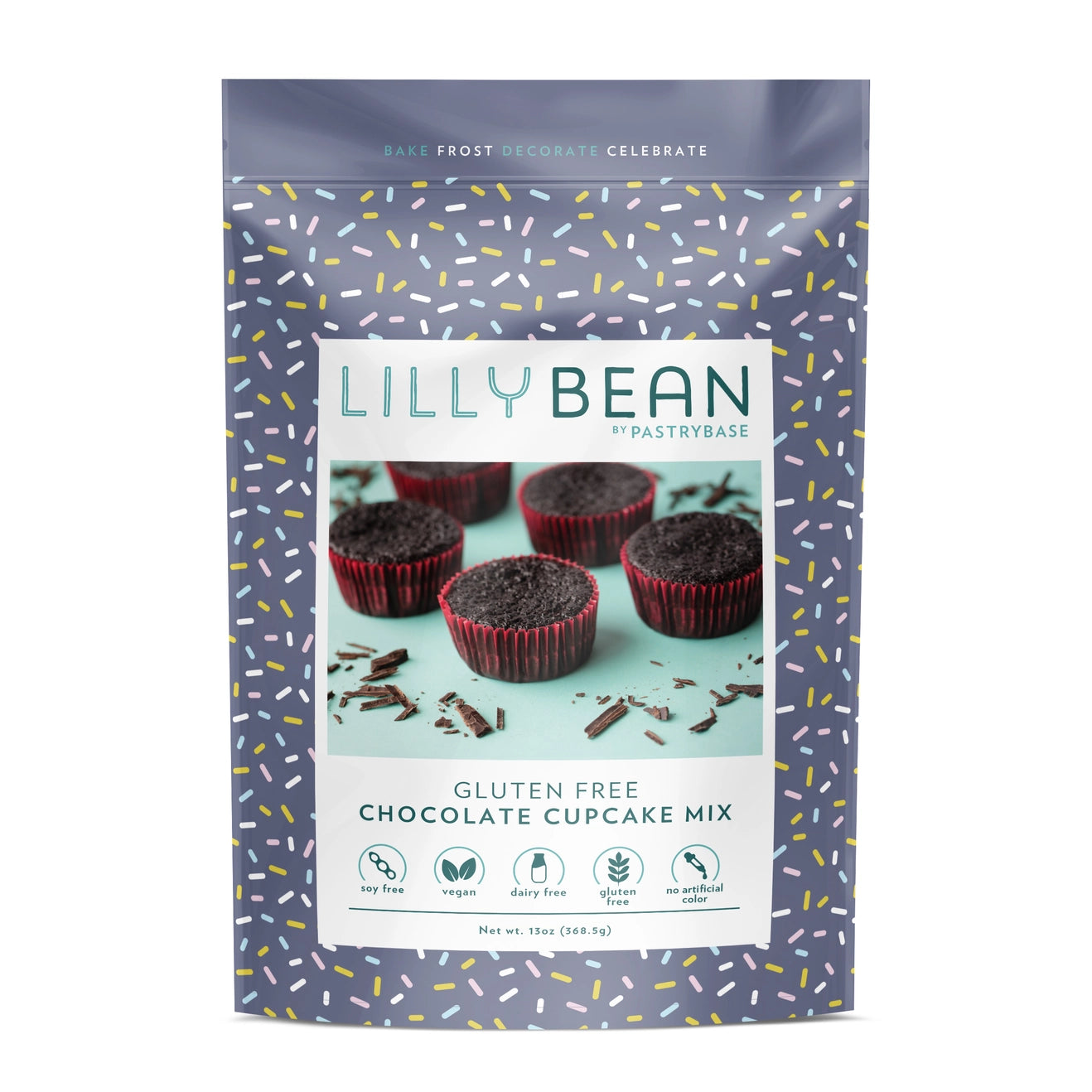 LillyBean Chocolate Cupcake Mix GF Vegan