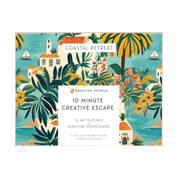 Coastal Retreat | 10 Minute Creative Escape Art Book