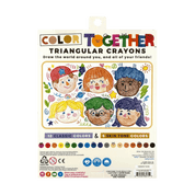Set of 18 | Triangular Crayons