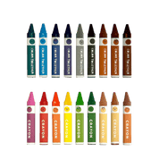 Set of 18 | Triangular Crayons