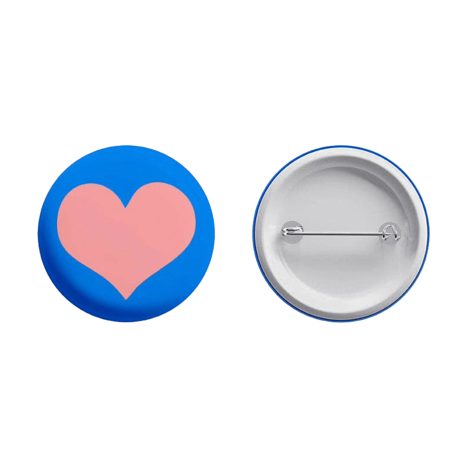 Colorful Heart, 4 Colors | Pinback Button