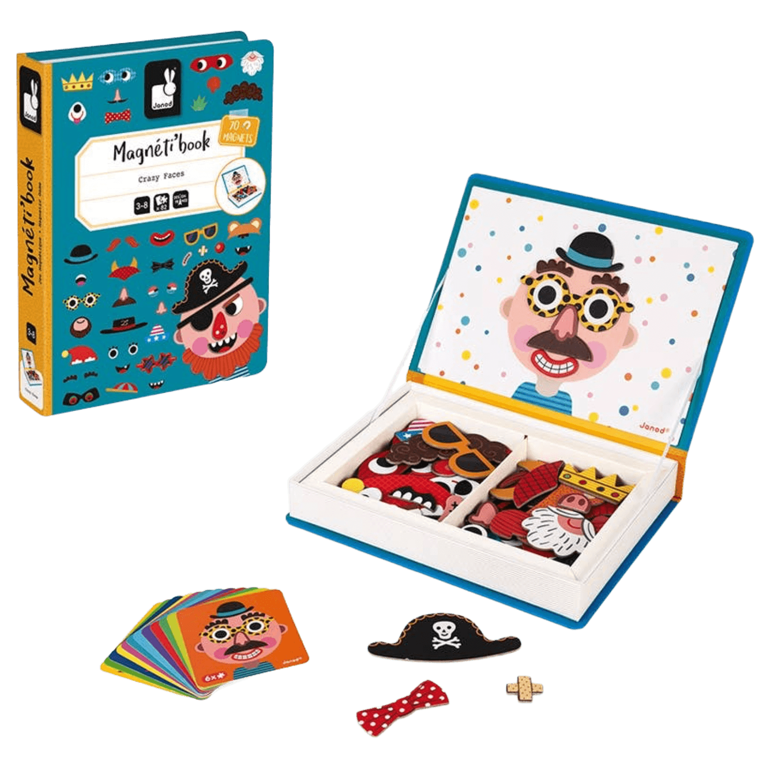 Crazy Faces | Magneti'book