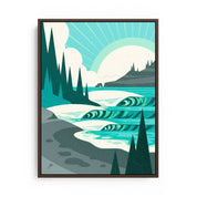 Sitka Moon 9x12 GicleePrint