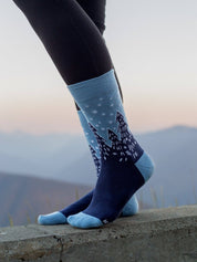 Forest Flurries Socks - One Size Fits All