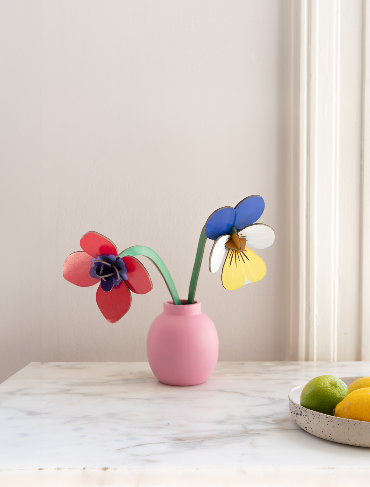 Wild Pansy | DIY 3D Small Everlasting Flower Craft Kit