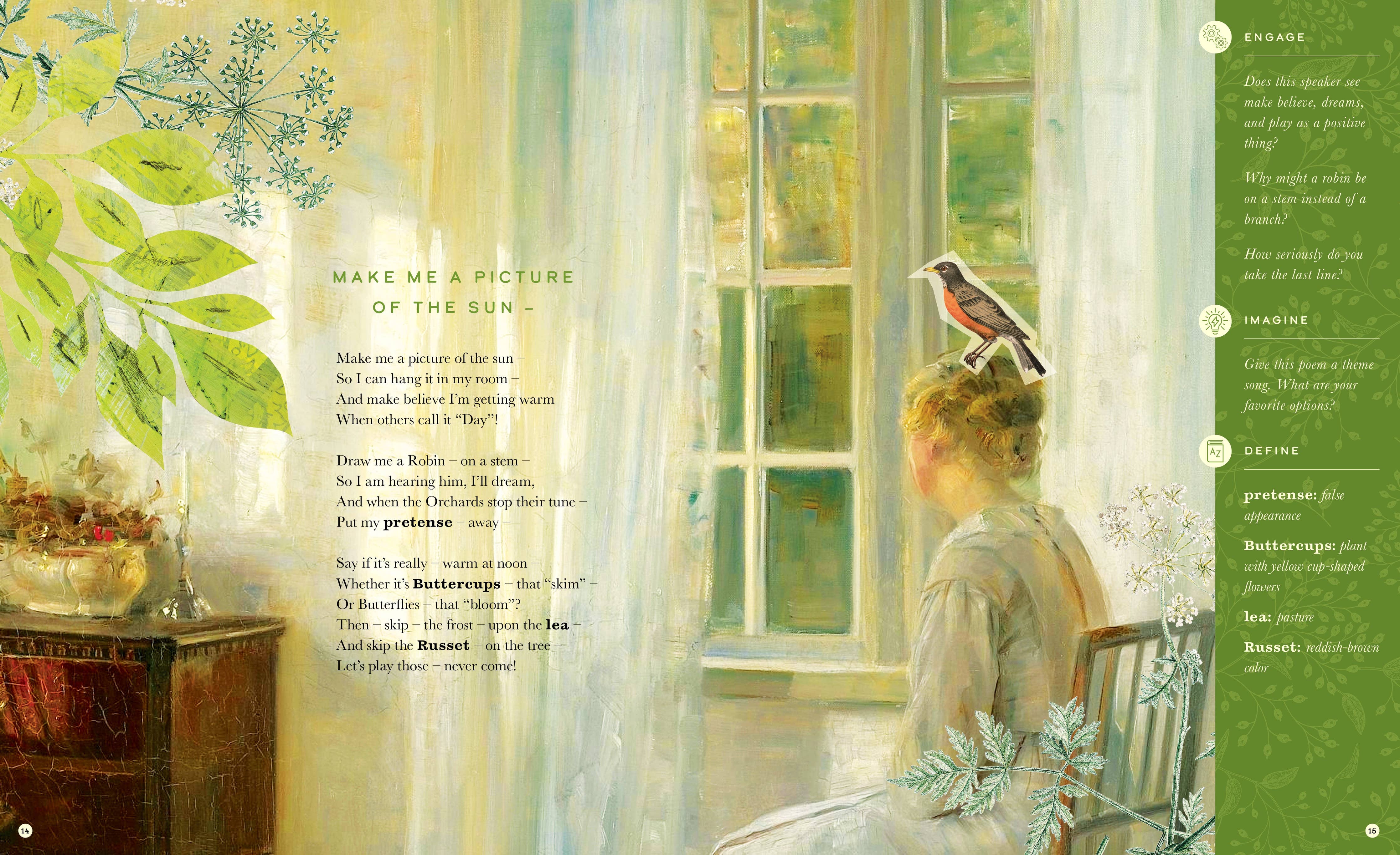 The Illustrated Emily Dickinson (Children's Book)