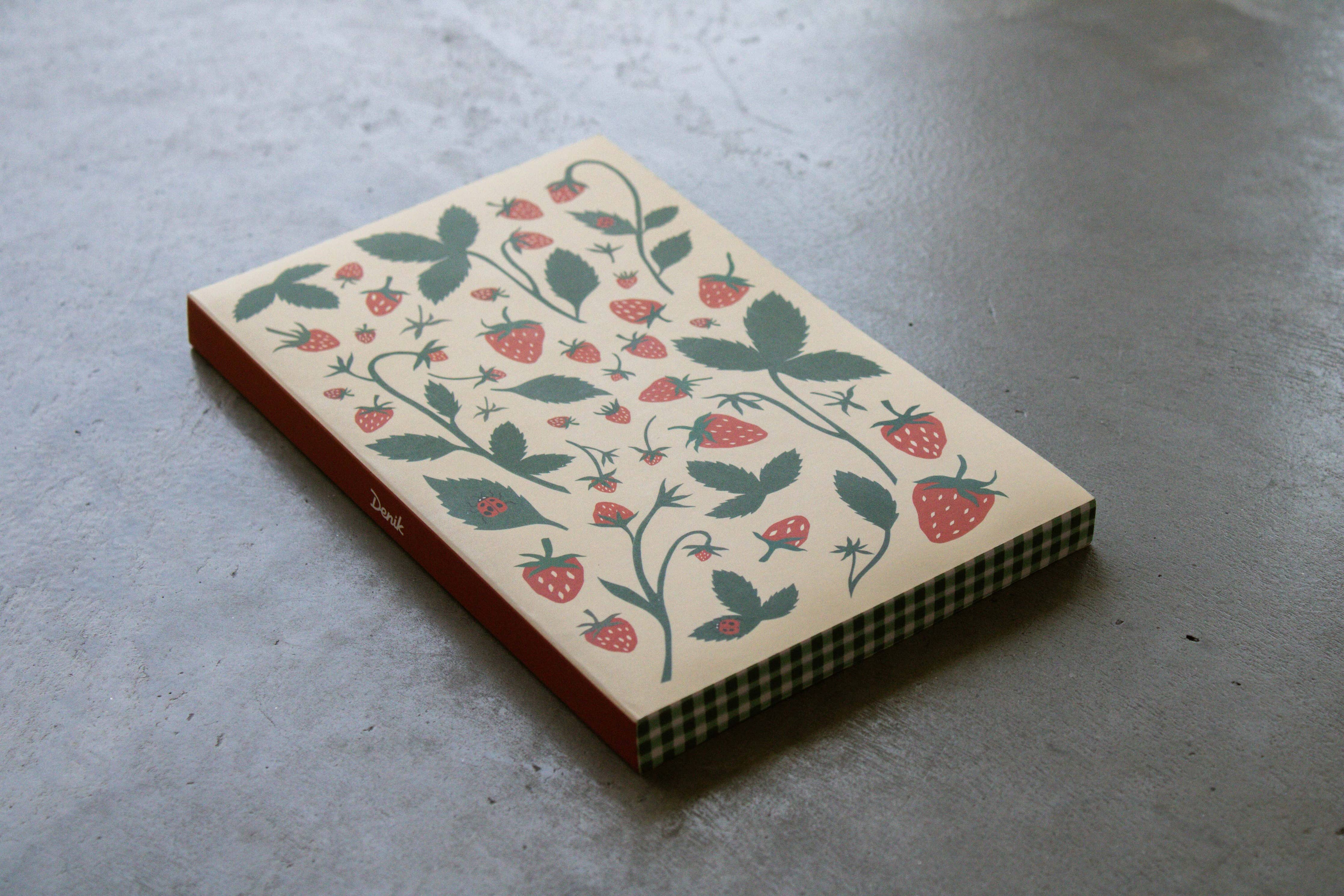 Elana's Berries Oversized Layflat Notebook - Printed Edge