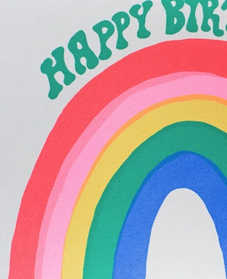Birthday Rainbow - Greeting Card
