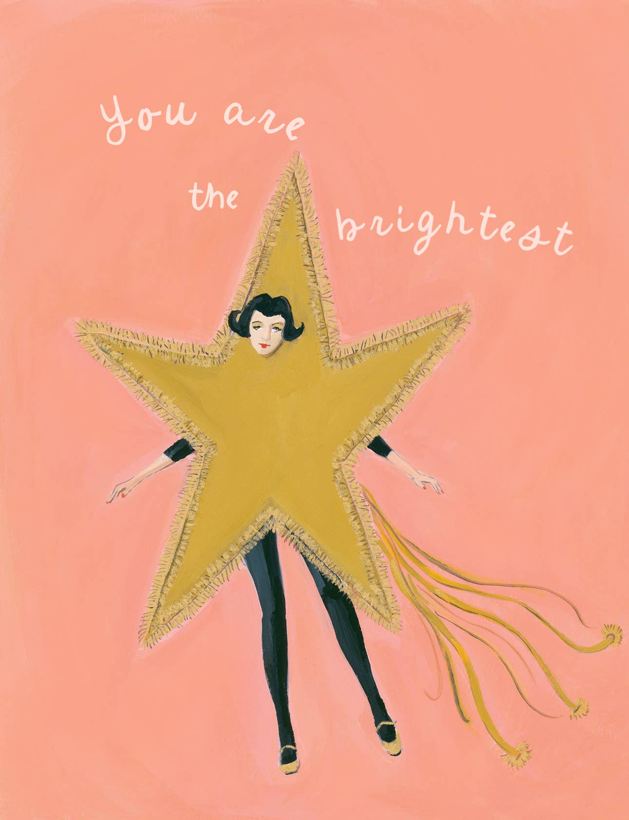 You Are the Brightest Star Greeting Card