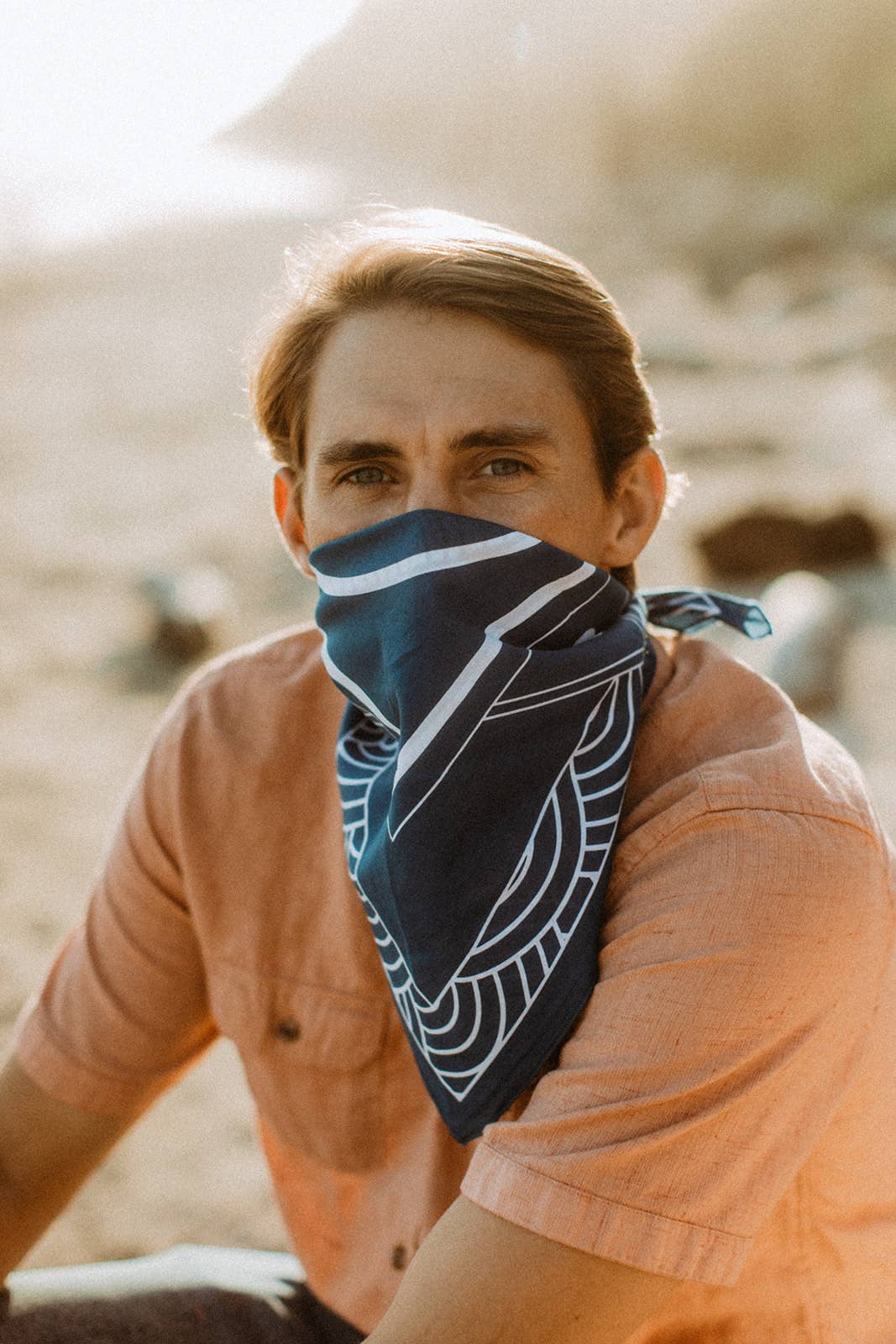 "Breaking Waves" Bandana