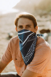 "Breaking Waves" Bandana