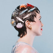 Gold Sardine | Alligator Hair Clip Set