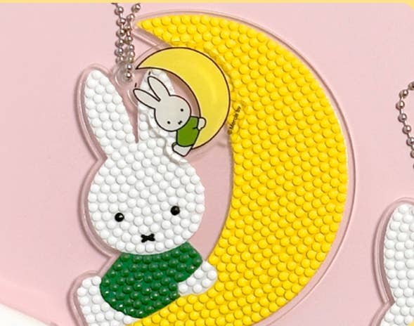 Miffy DIY Diamond Painting Keychain Kit Box