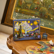 The Starry Night 3D Wooden Puzzle