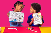 OOLY x Peanuts: Coloring Activity & Sticker Kit