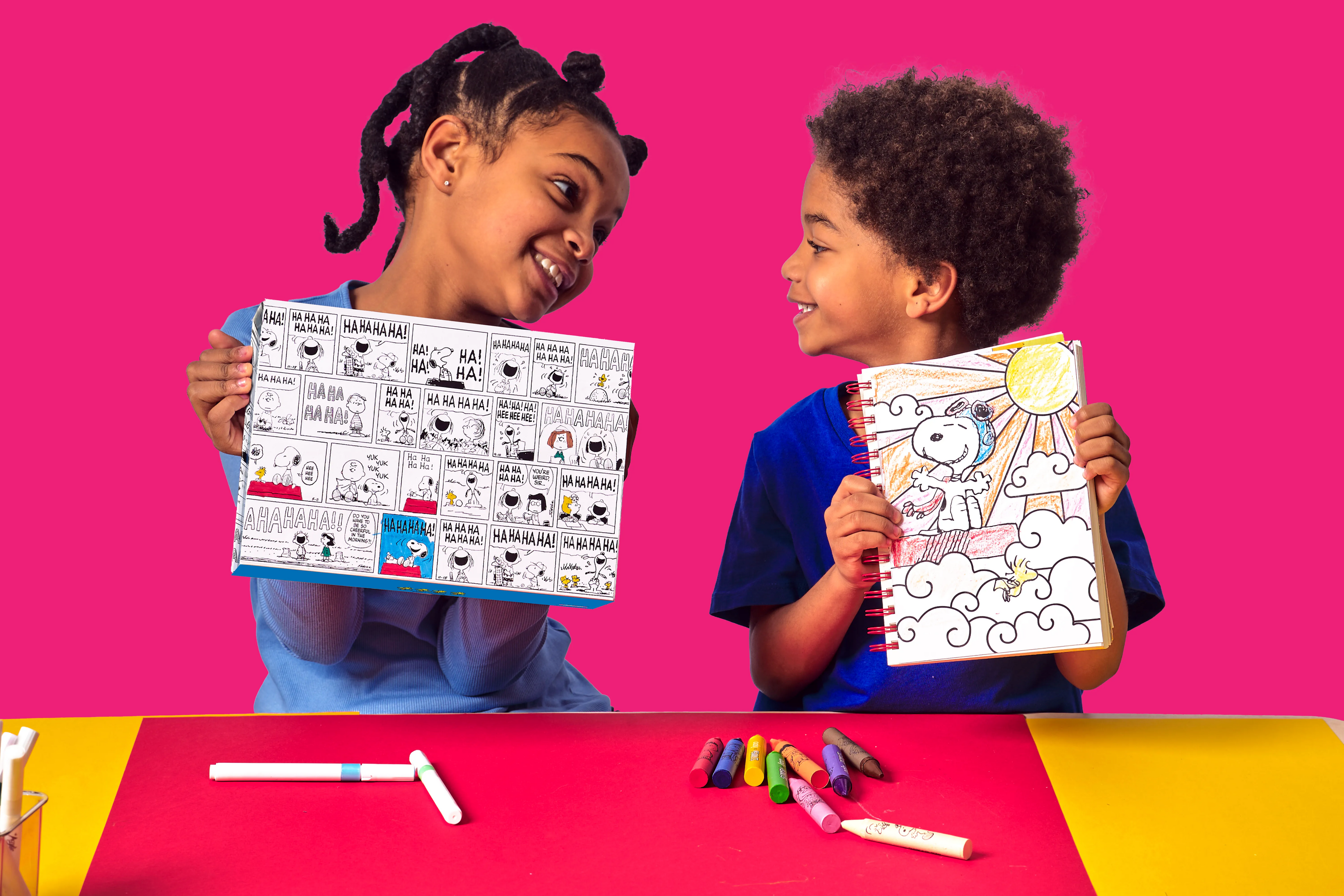 OOLY x Peanuts: Coloring Activity & Sticker Kit