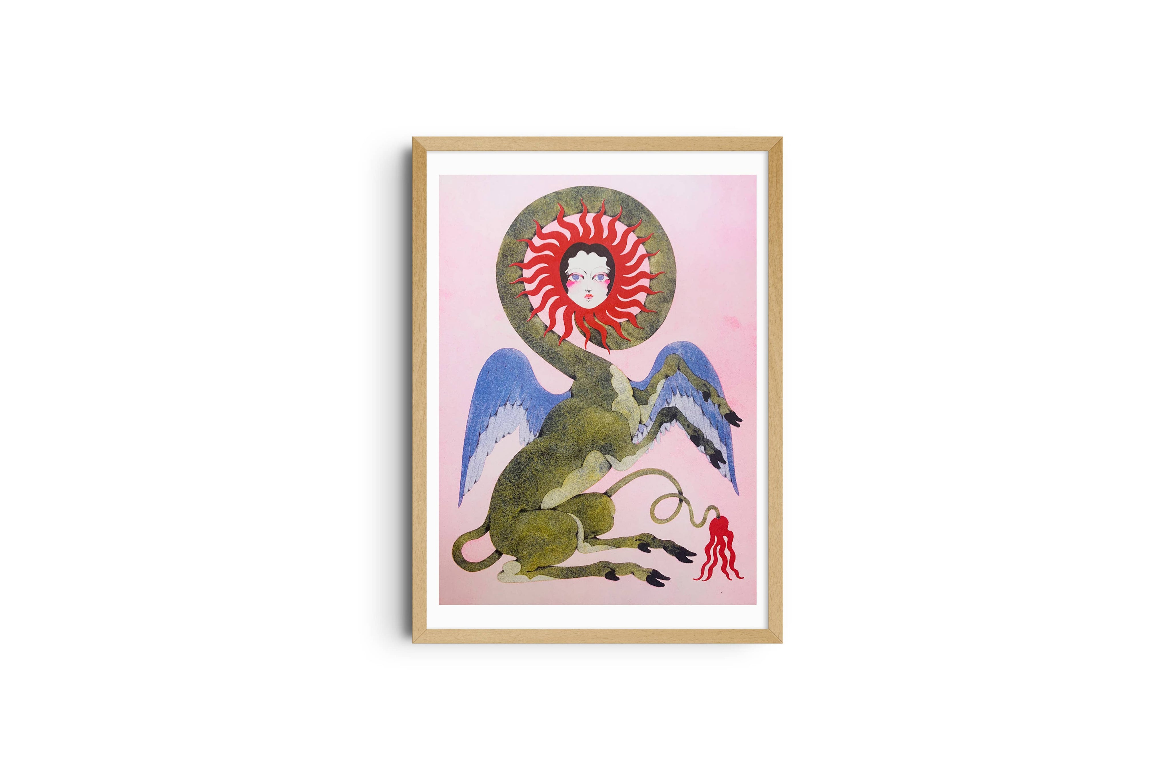 The Angel - A3 poster  Lou Benesch