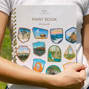 National Parks Learn-To-Paint Gouache Paint Book