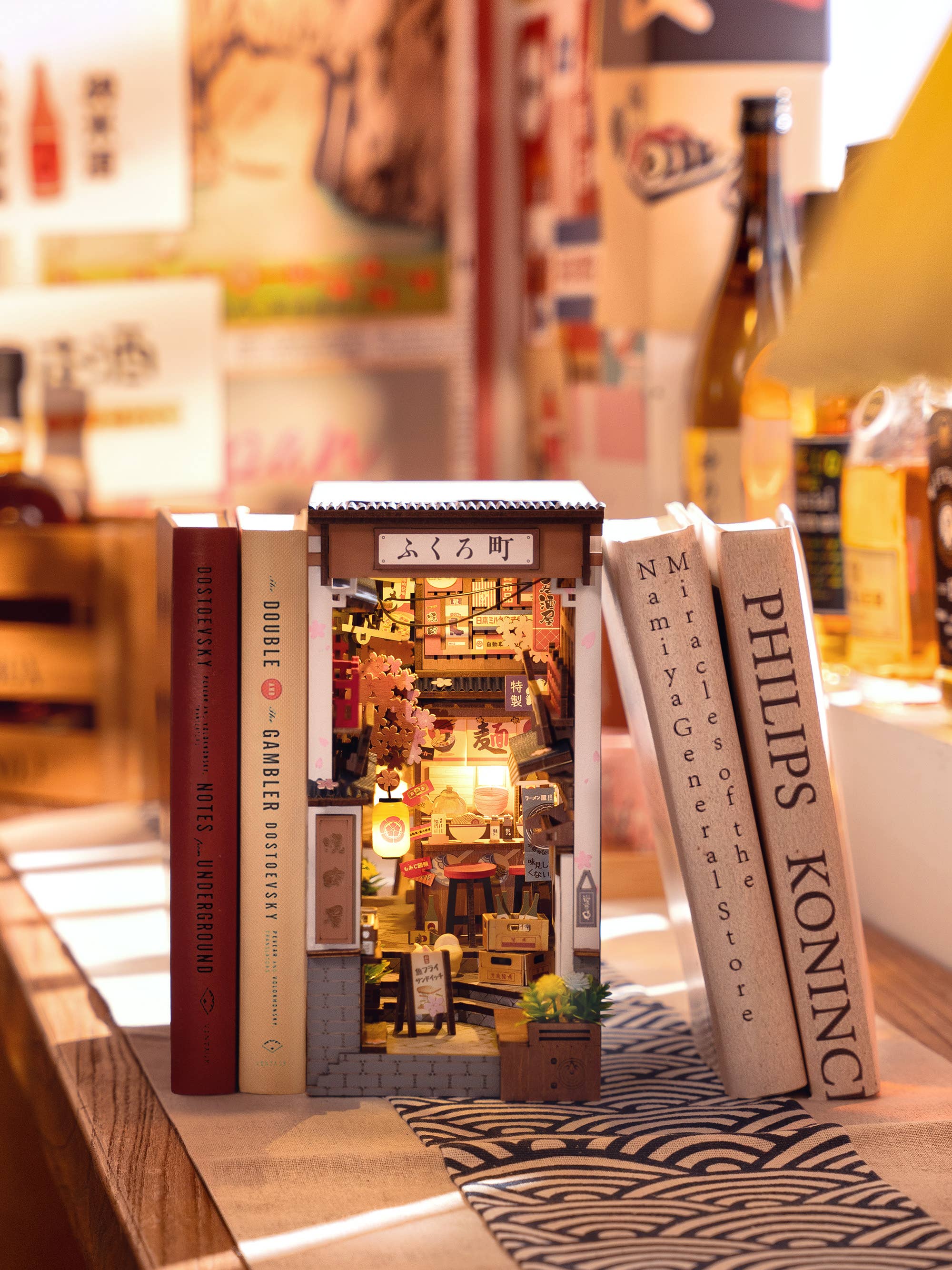 Sakura Wine Alley DIY Book Nook Kit