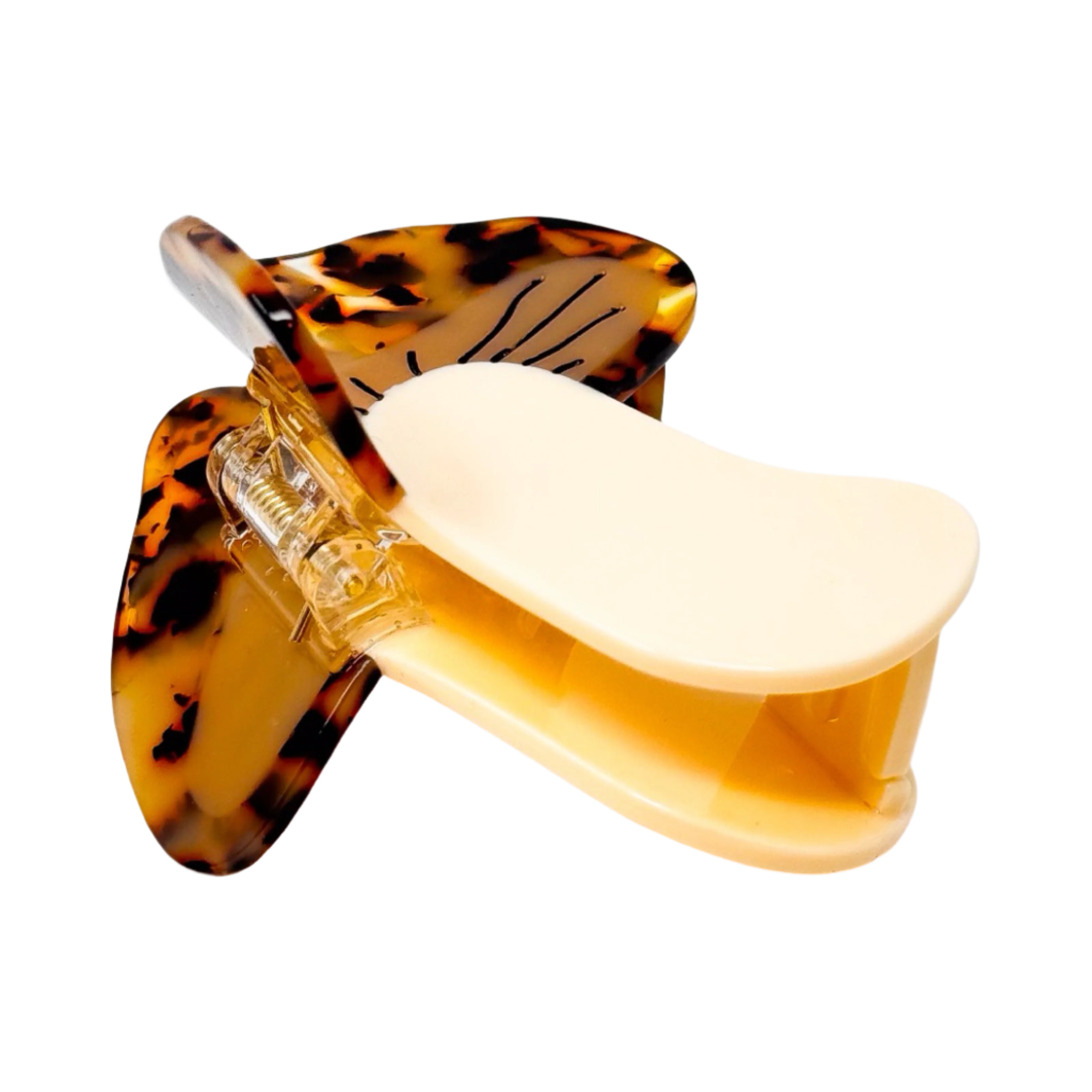 Midi Shiitake Hair Claw Clip