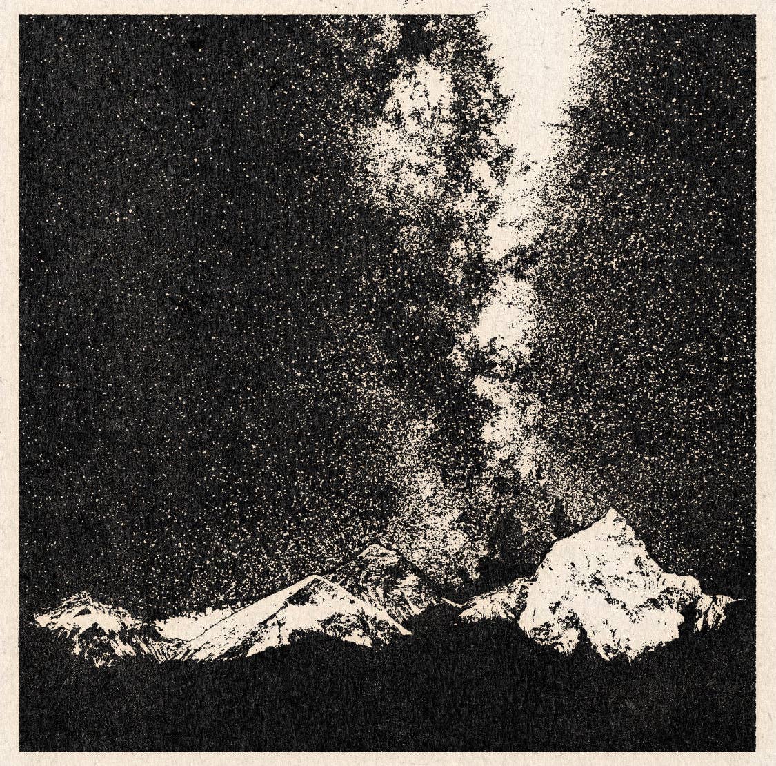 'We Are Space' Print 11"x11"
