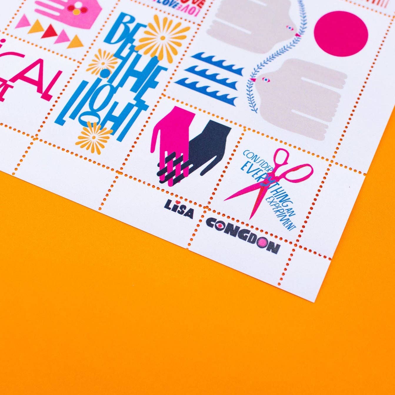 Hold It Lightly | Poster Stamp Series 7