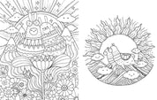 A Million Llamas Coloring Book