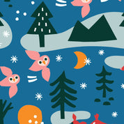 Owl Holiday Gift Bag (Medium)