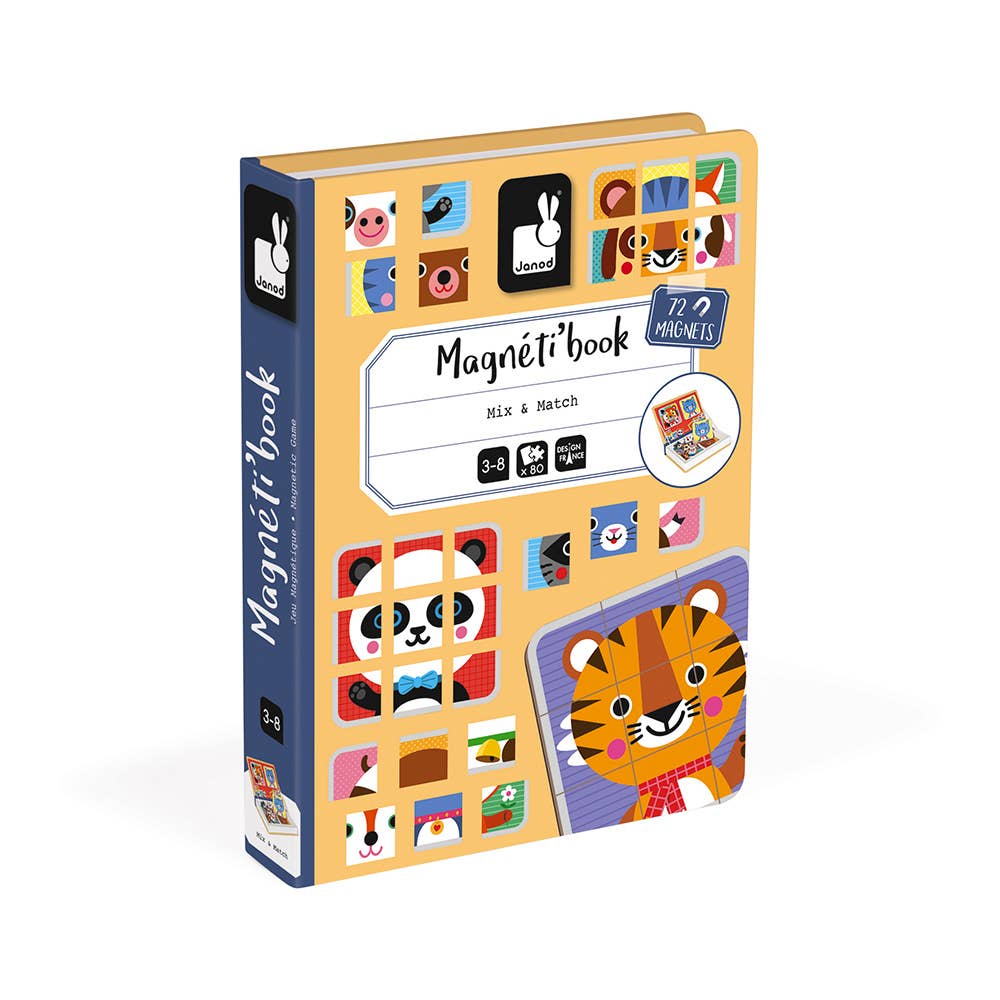 Mix & Match - Magnetic Book Game