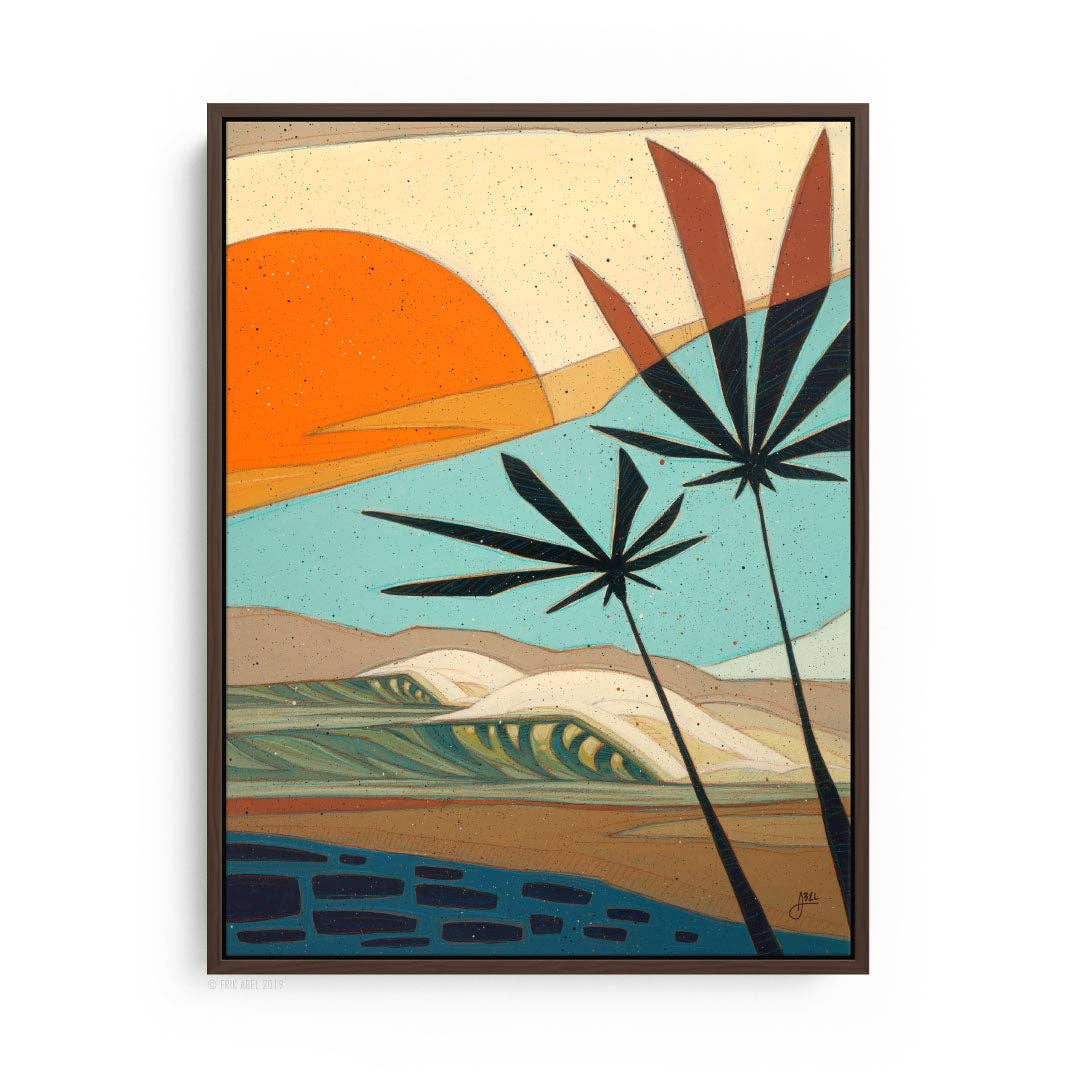 Palm Life Fine Art Print 9x12 by Abel Arts