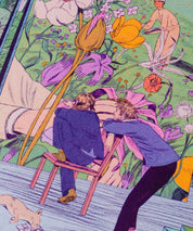 The Painter's Studio  A3 Poster - Karlotta Freier