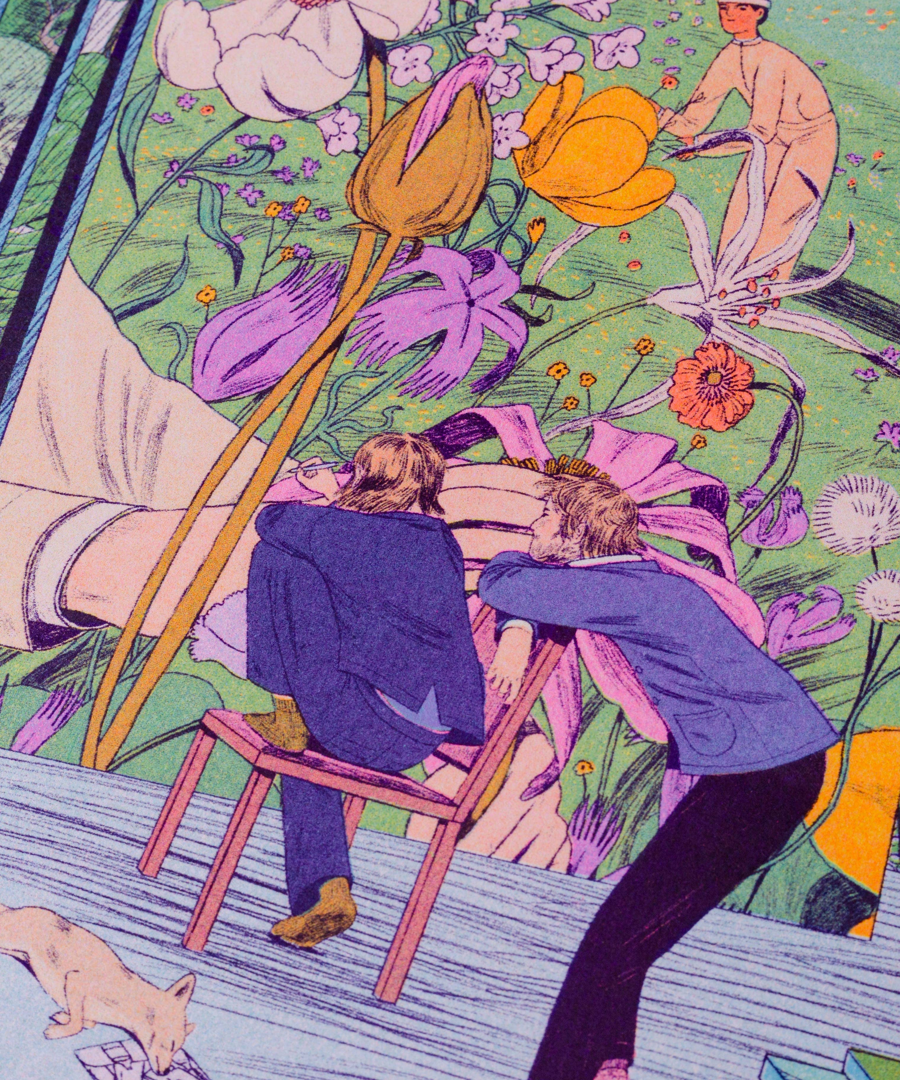 The Painter's Studio  A3 Poster - Karlotta Freier