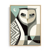 Who? Blue - Giclee 9x12 Print