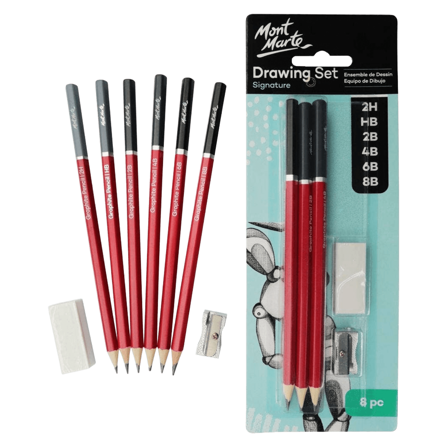 Signature 8 Piece | Drawing Set