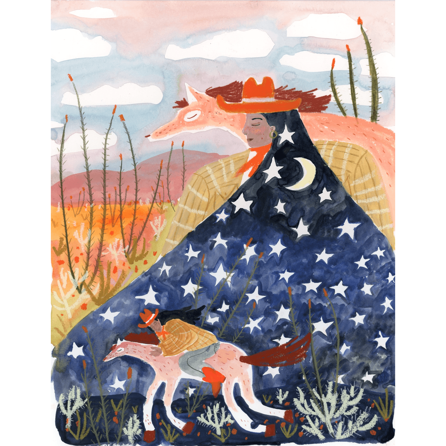Dreaming Day & Night | Original Painting