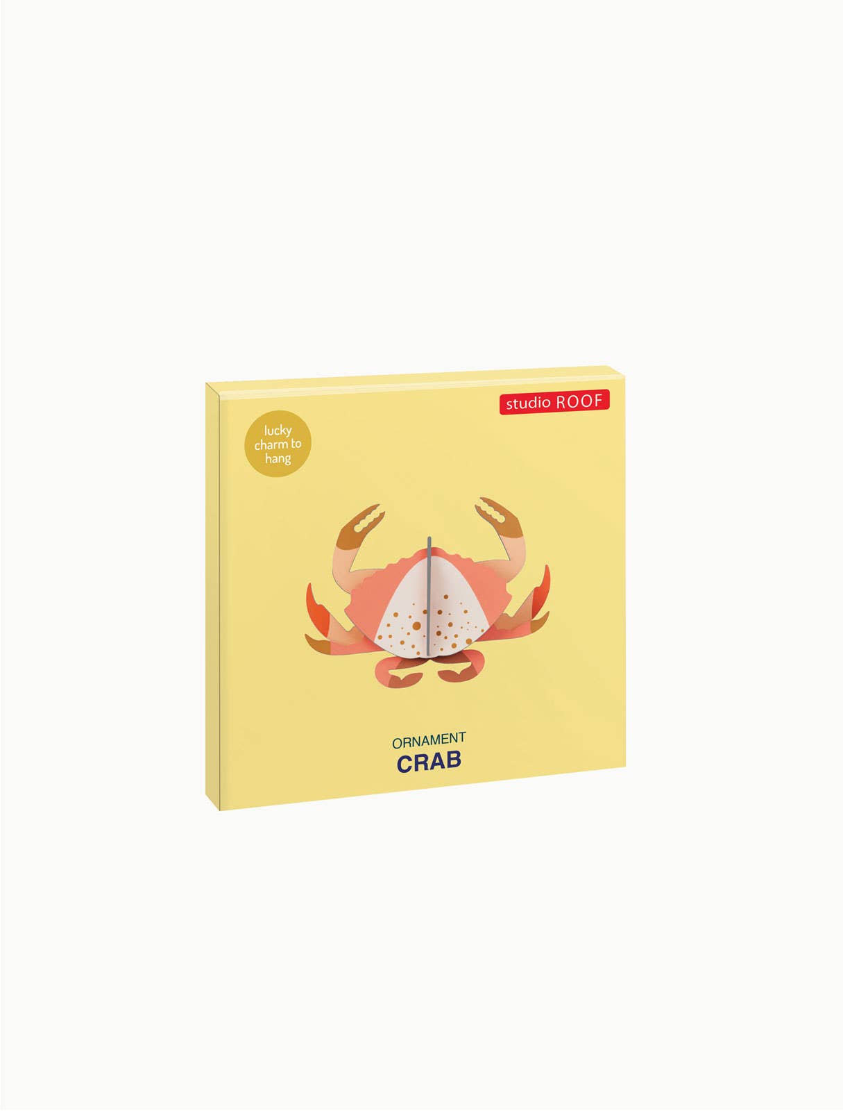 Crab 3D Wall Art Craft Kit - Lucky Charm to Hang