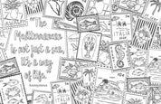 The Mediterranean | Coloring Book