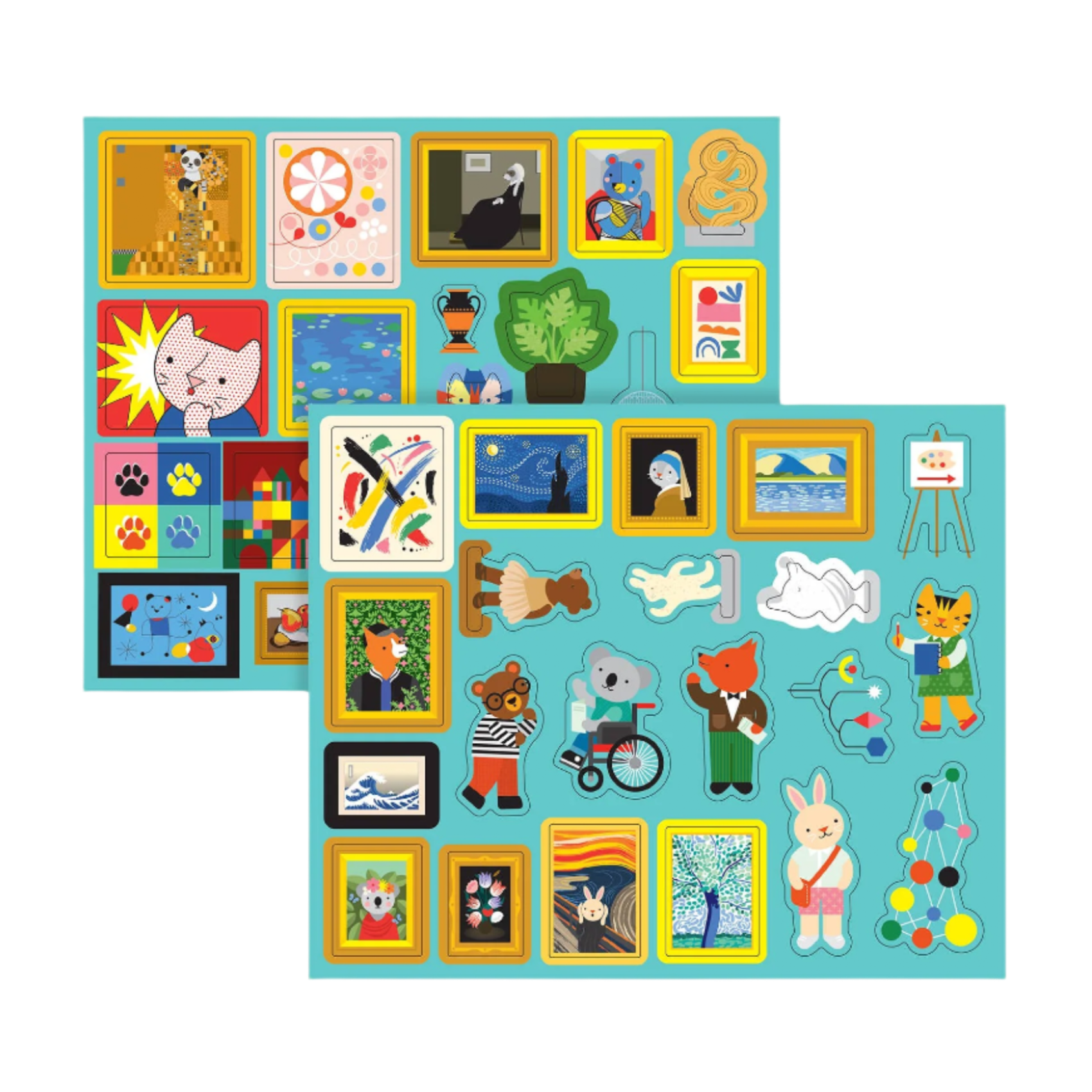 My Museum Magnetic Play Scene
