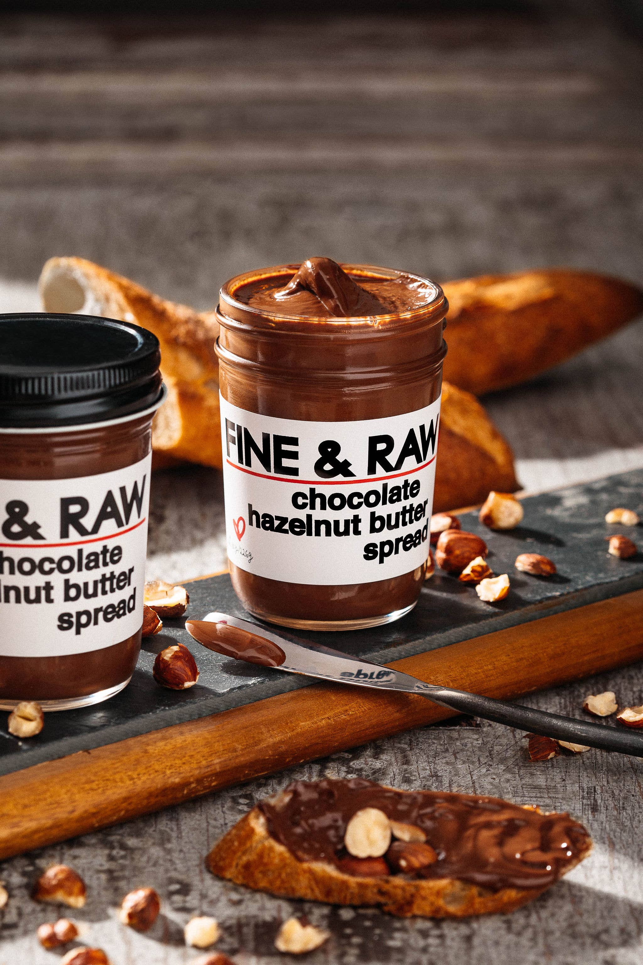 FINE & RAW - Chocolate hazelnut butter spread