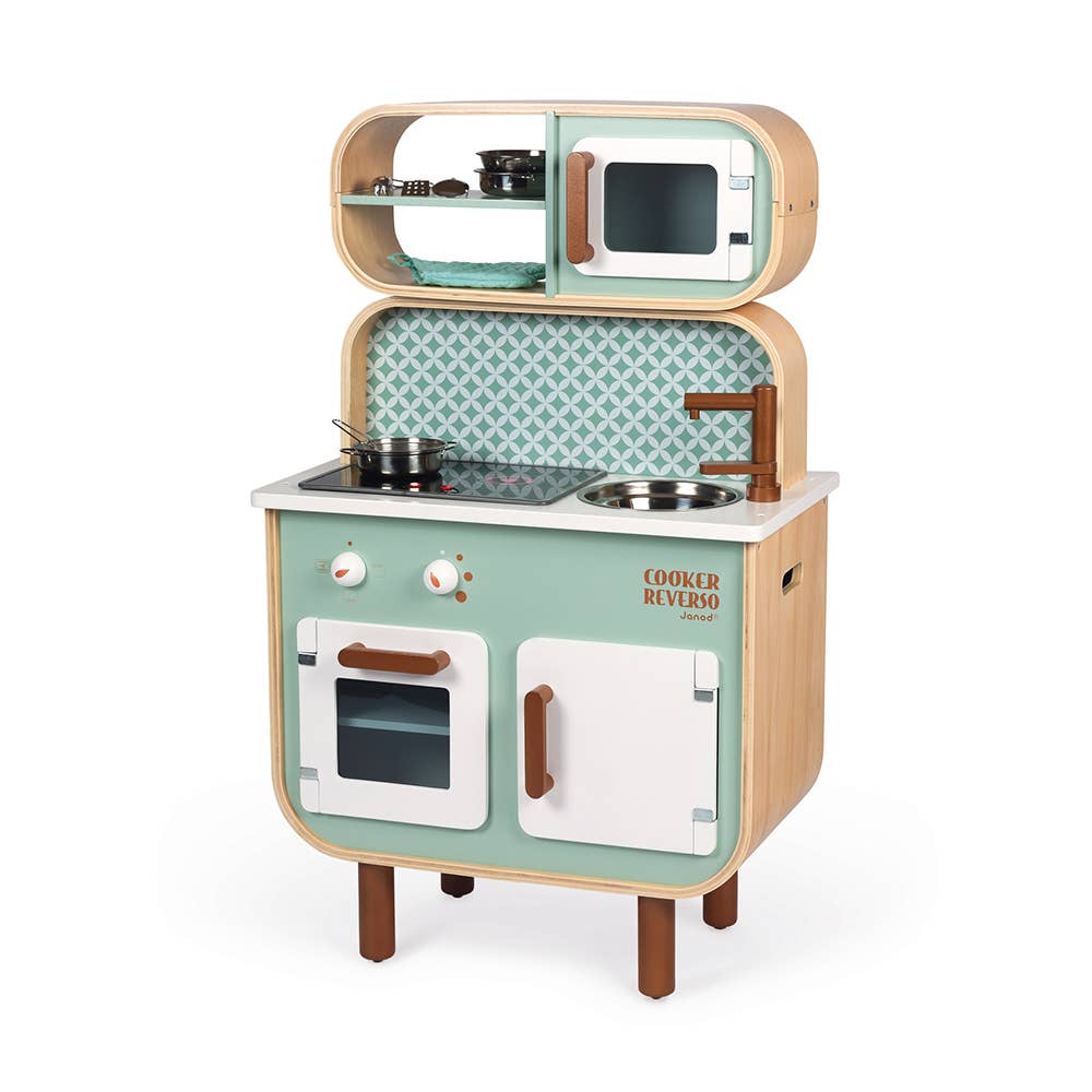 Big Cooker Reverso Toy Wooden Kitchen