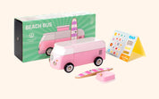 VW Beach Bus Pink